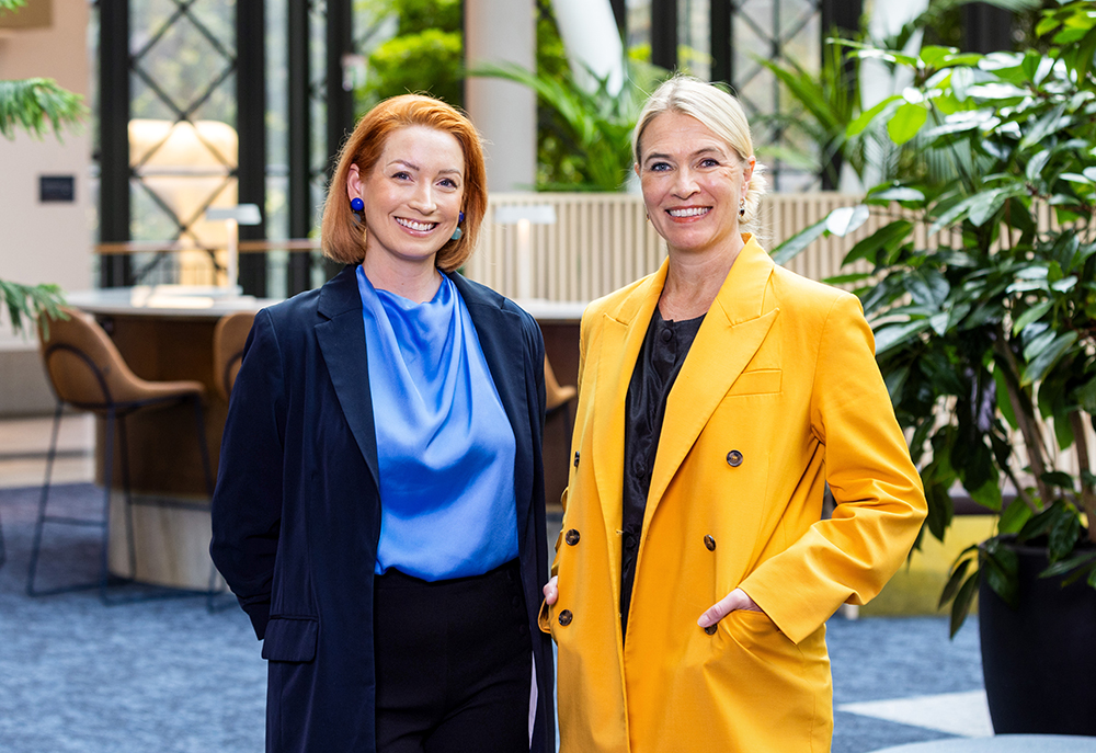 Therese Backe, medicinsk rådgivare och Maria Holmqvist Tångefjord, medicinsk direktör. Foto: Gonzalo Irigoyen