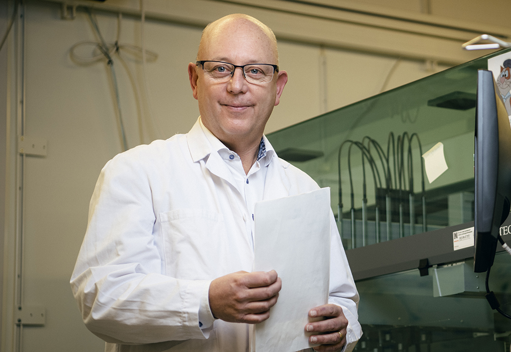 Henrik Grönberg, professor i cancerepidemiologi vid Karolinska Institutet och överläkare på Capio S:t Görans sjukhus Prostatacancercentrum. Foto: Margareta Bloom Sandebäck