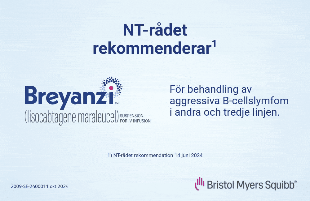 Annons BMS Breyanzi HT25