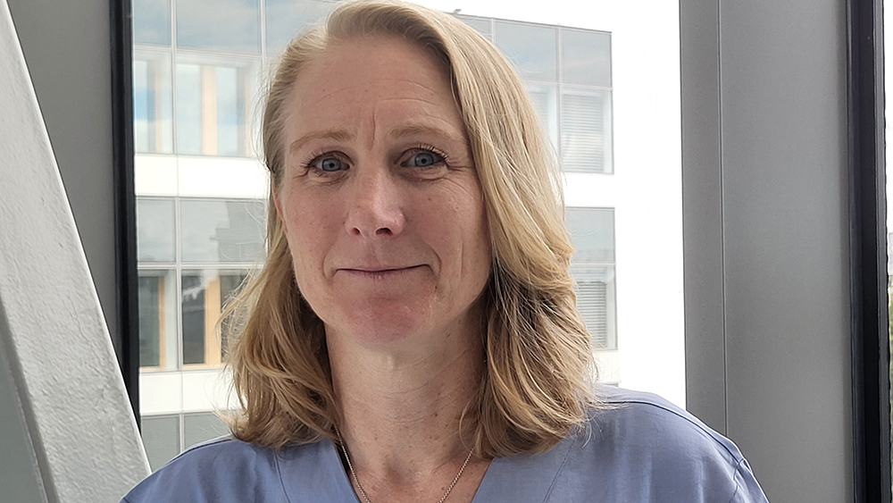 Kristina Sonnevi, verksamhetschef och överläkare vid Karolinska Comprehensive Cancer Center.