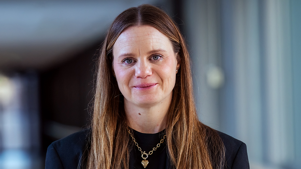 Elin Ljungqvist, nationell screeningsamordnare på Regionalt cancercentrum Väst. Foto: Johanna Ewald St Michaels